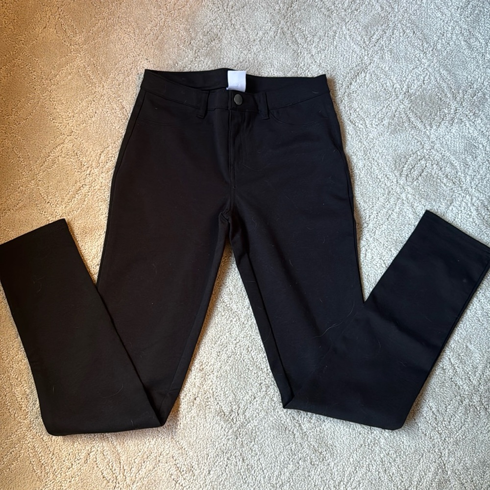 Black soft pants